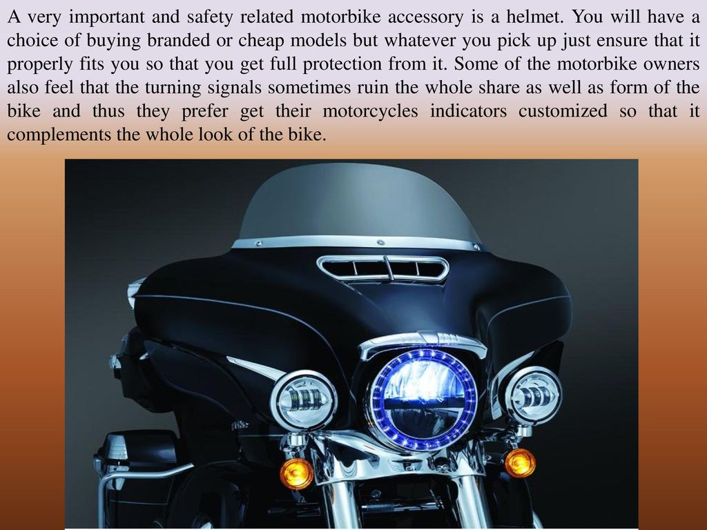 Cheap hotsell motorbike accessories